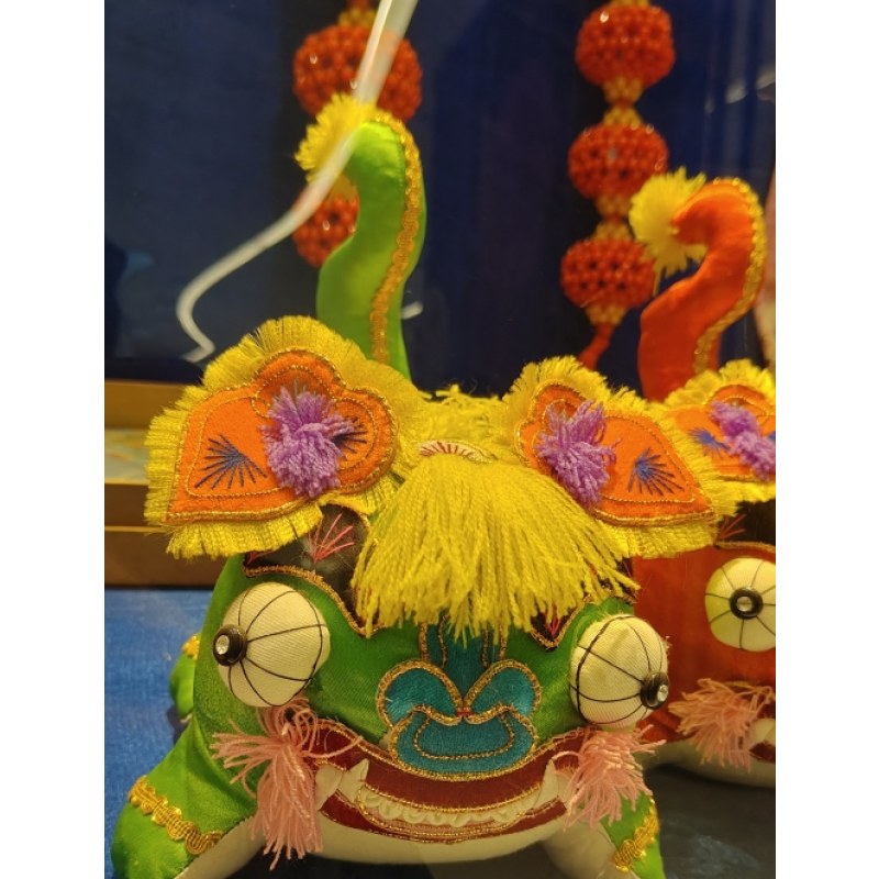 手工布艺老虎